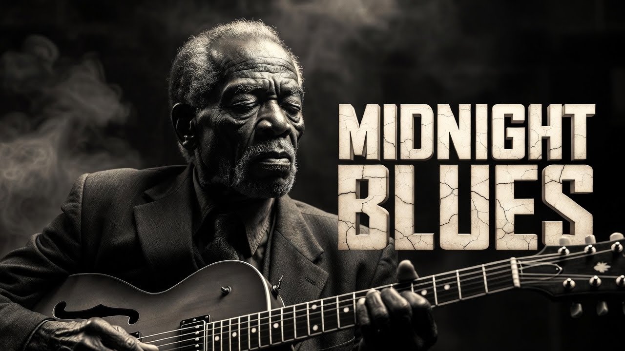 Late Night Drive Music 🌃 | Cinematic Whiskey Blues (Moody & Emotional) Late Night 🌙🥃