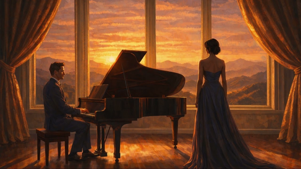 Impressionist Piano in the Style of Debussy & Satie | Relaxing Sunset Ambience