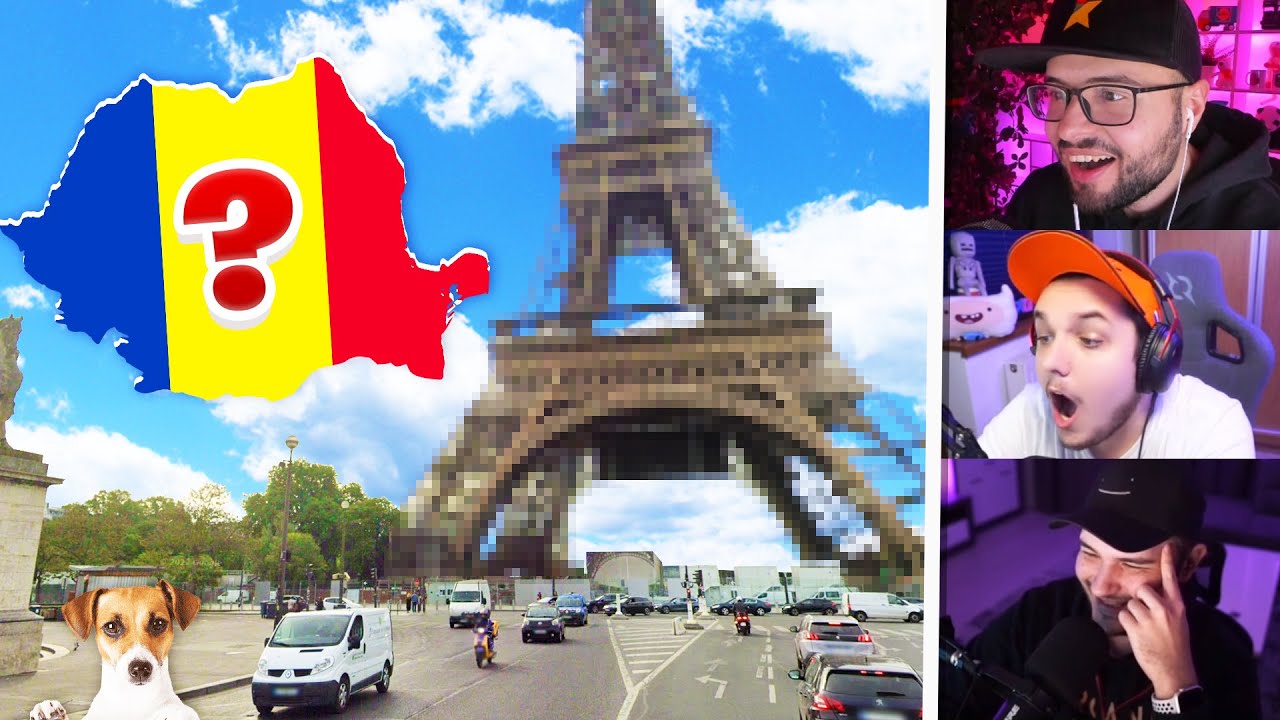 Ghicesc YouTuberii UNDE NE AFLAM pe PLANETA PAMANT? Romania