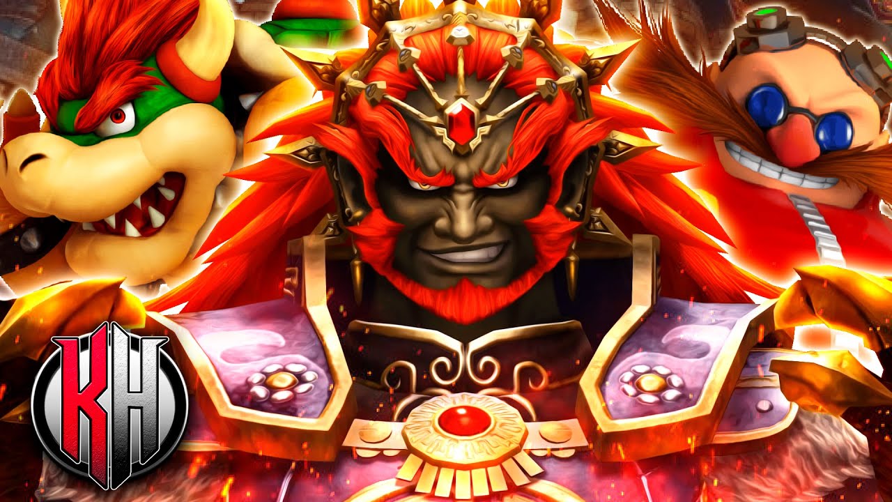 Villanos Rap (Bowser, Ganondorf & Eggman) || Juego Sucio || Khai ft. Ykato, Koda & Ashura