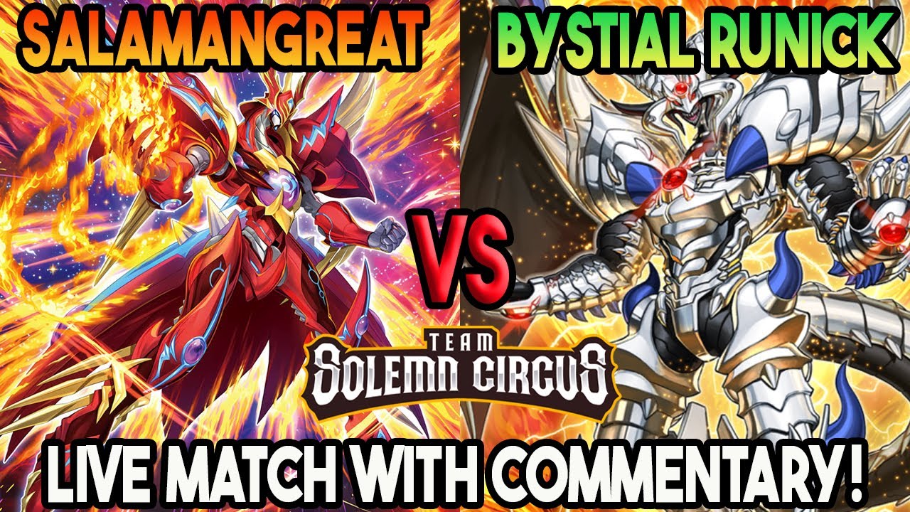 Salamangreat  Vs Bystial Runick: Yu-Gi-Oh! Locals Feature Match | Live Duel