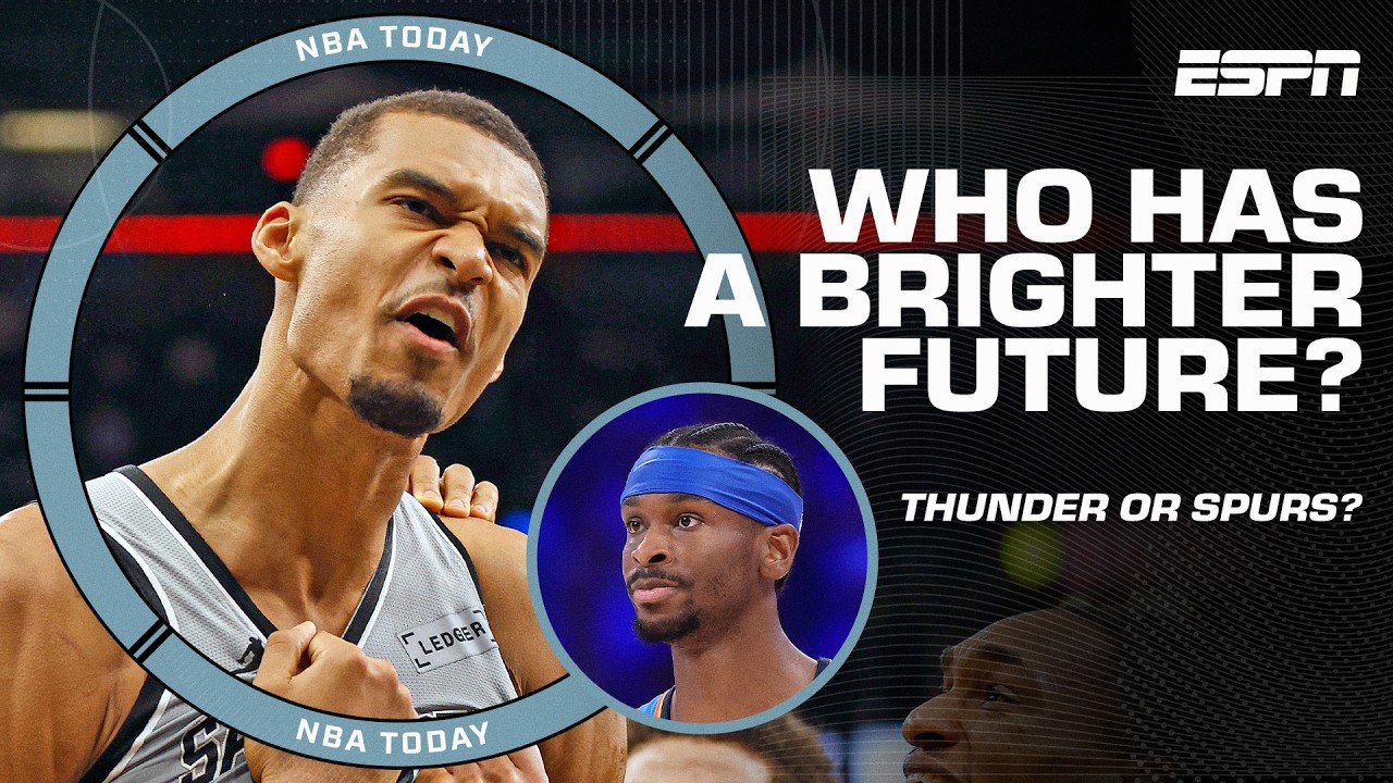 Who has the brighter future in the next 3 seasons: Thunder or Spurs⁉️ | NBA Today