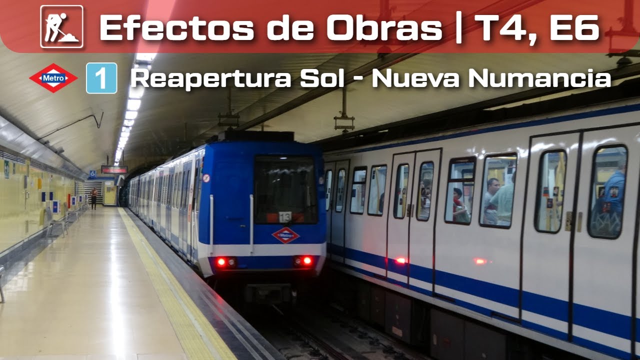 Reabierto el tramo de L1 entre Sol y Nueva Numancia | Efectos de Obras