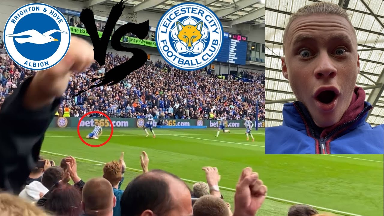 The Most Intense Match Yet!! | Amex Stadium | Football Vlogs | Premier League