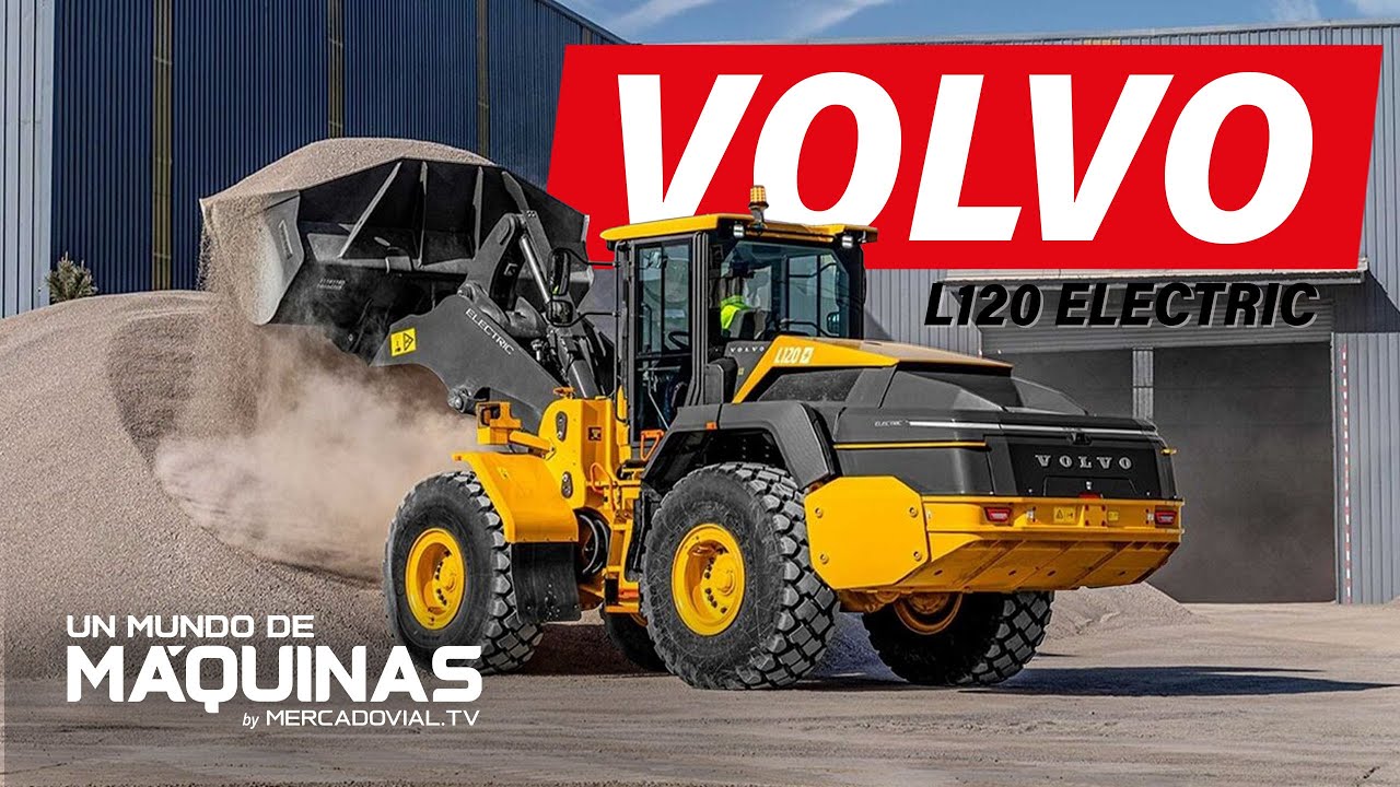 El nuevo Volvo L120 Electric ya está en Chile