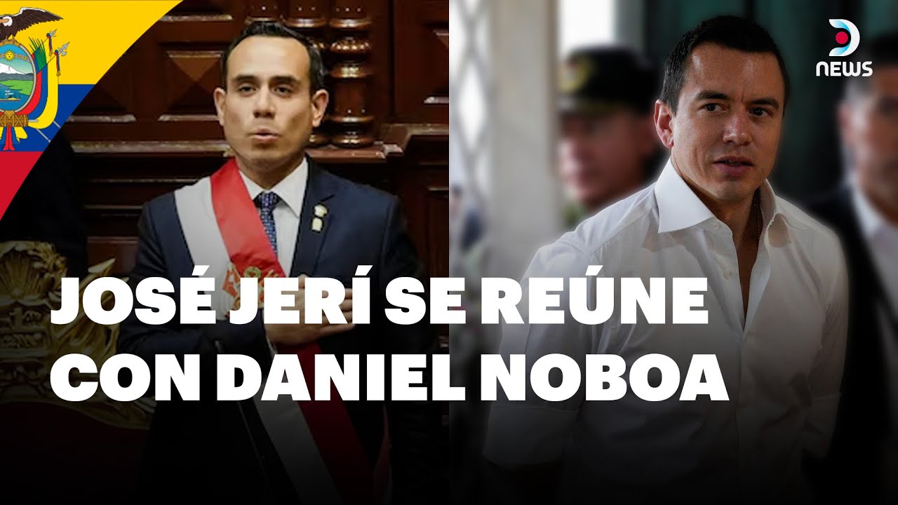 🤝 Gabinete binacional Ecuador - Perú: Noboa y Jerí centrarán el encuentro en seguridad y frontera