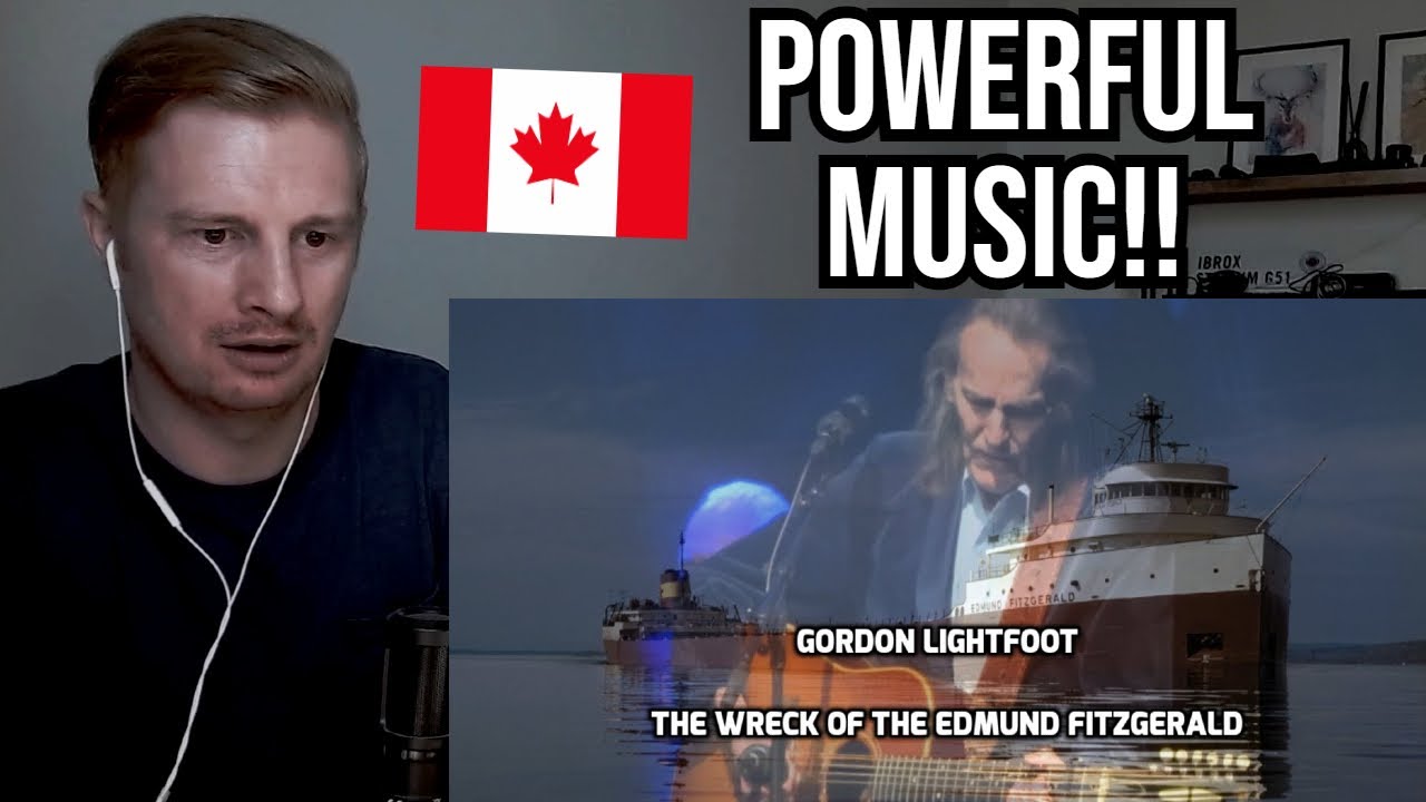 Reaction To Gordon Lightfoot - The Wreck of the Edmund Fitzgerald (Canadian Music)