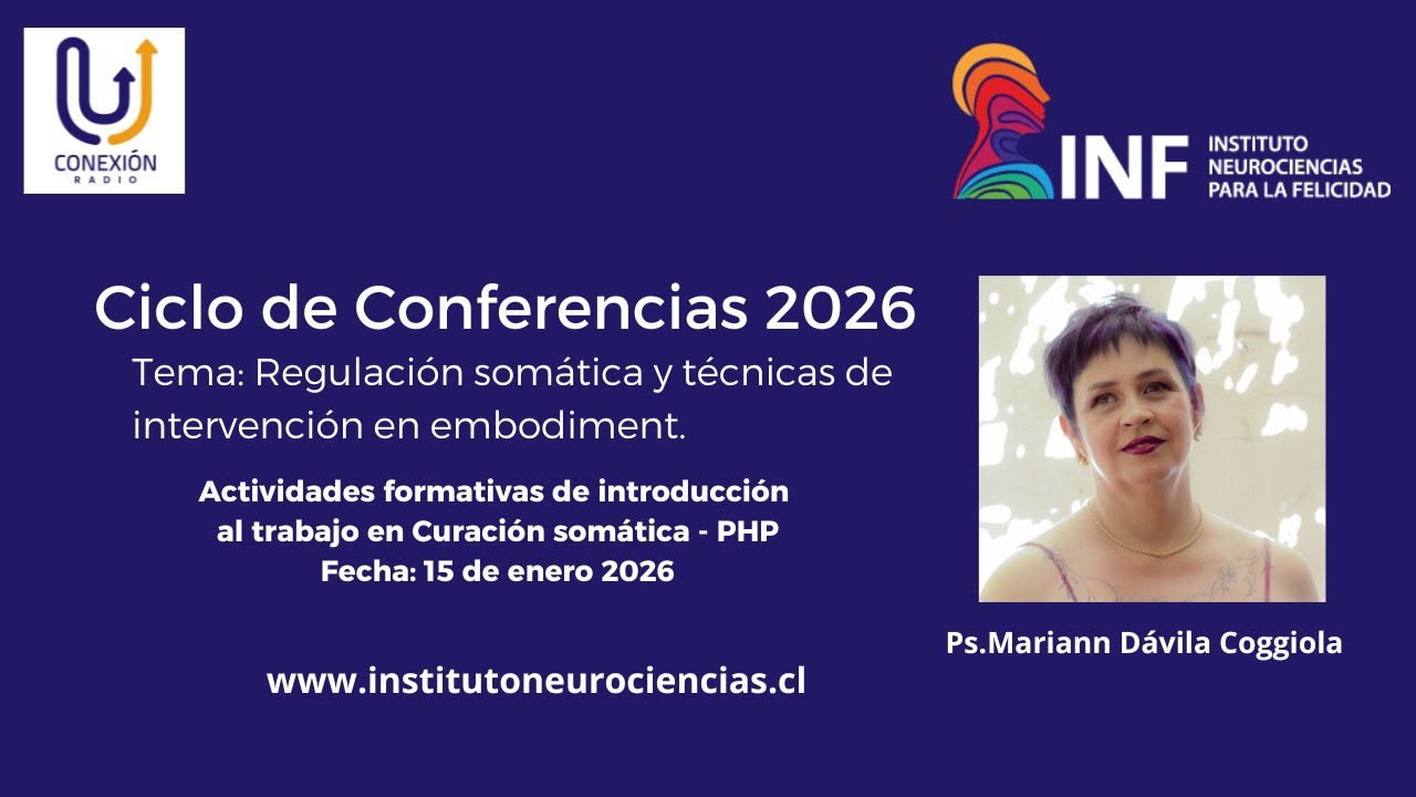 Regulación somática y técnicas de regulación con embodiment. Ciclo de conferencias introductorias.