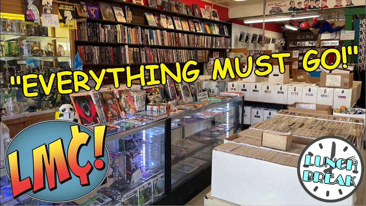 This Comic Store is Going-Out of Business… and Everything is on Sale!