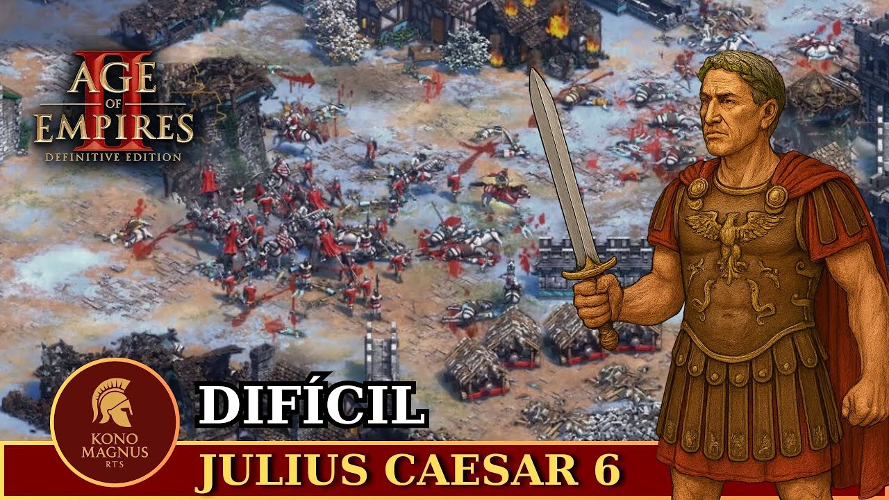 Age of Empires II: DE - [Julius Caesar | Bello Galico] Revolt! (Difícil)