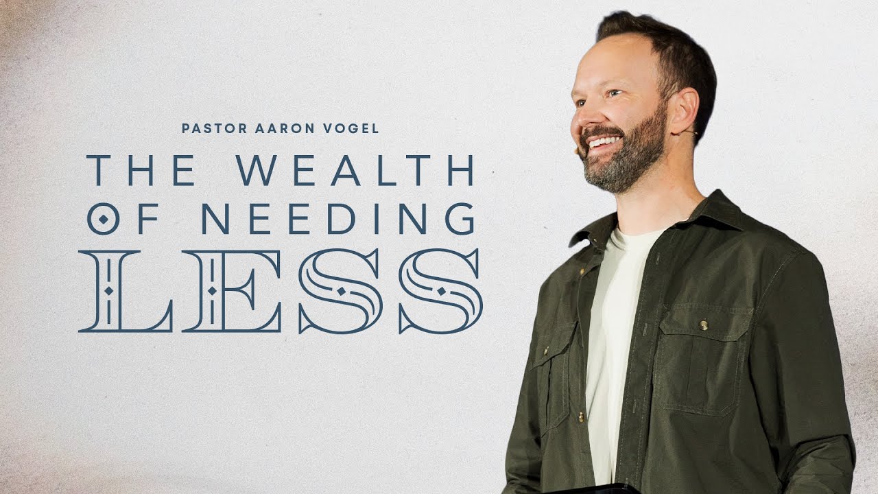 The Wealth of Needing Less: Rich Toward God Week 1 | Jan 11th - Grace Church (NOLA - Jefferson)