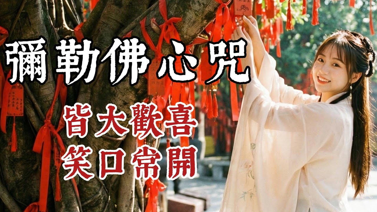 😄 2026馬年笑口常開！《彌勒佛心咒》歡喜招財｜和氣生財 好運自然來｜最快樂的佛教音樂 (Happy Mantra)