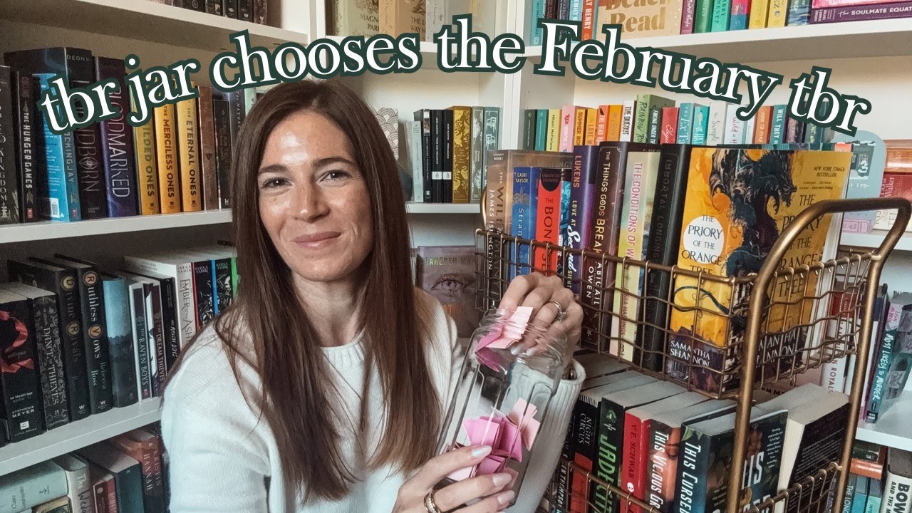 slowing down my reading in february. **february tbr jar**
