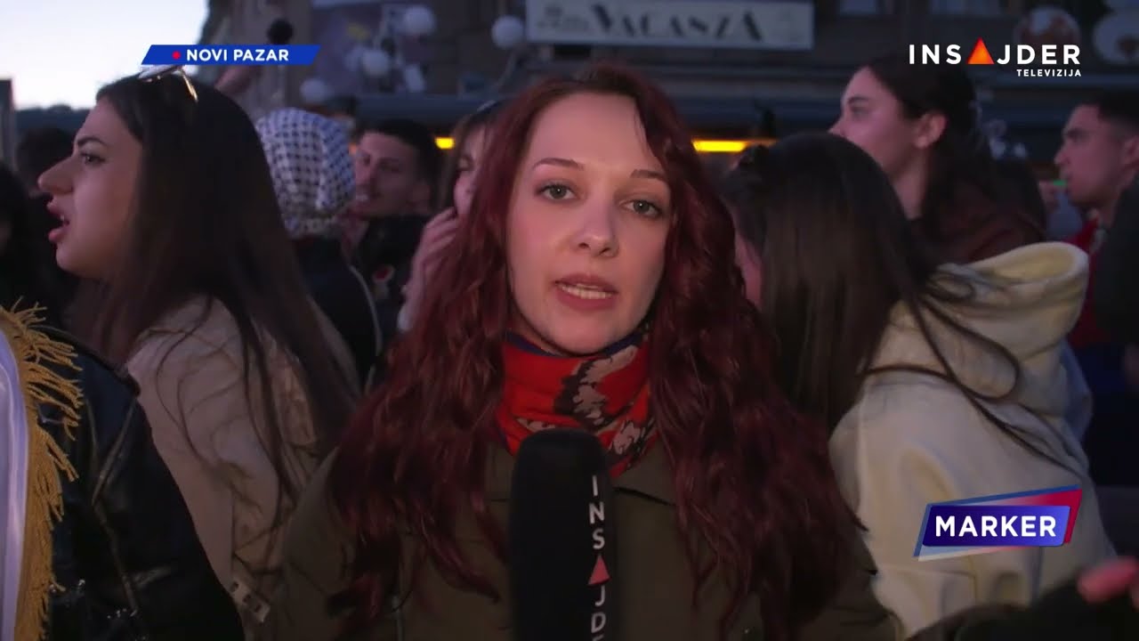 Završena druga sedamnaestominutna tišina u Novom Pazaru, sa video-bima puštan spot studenata