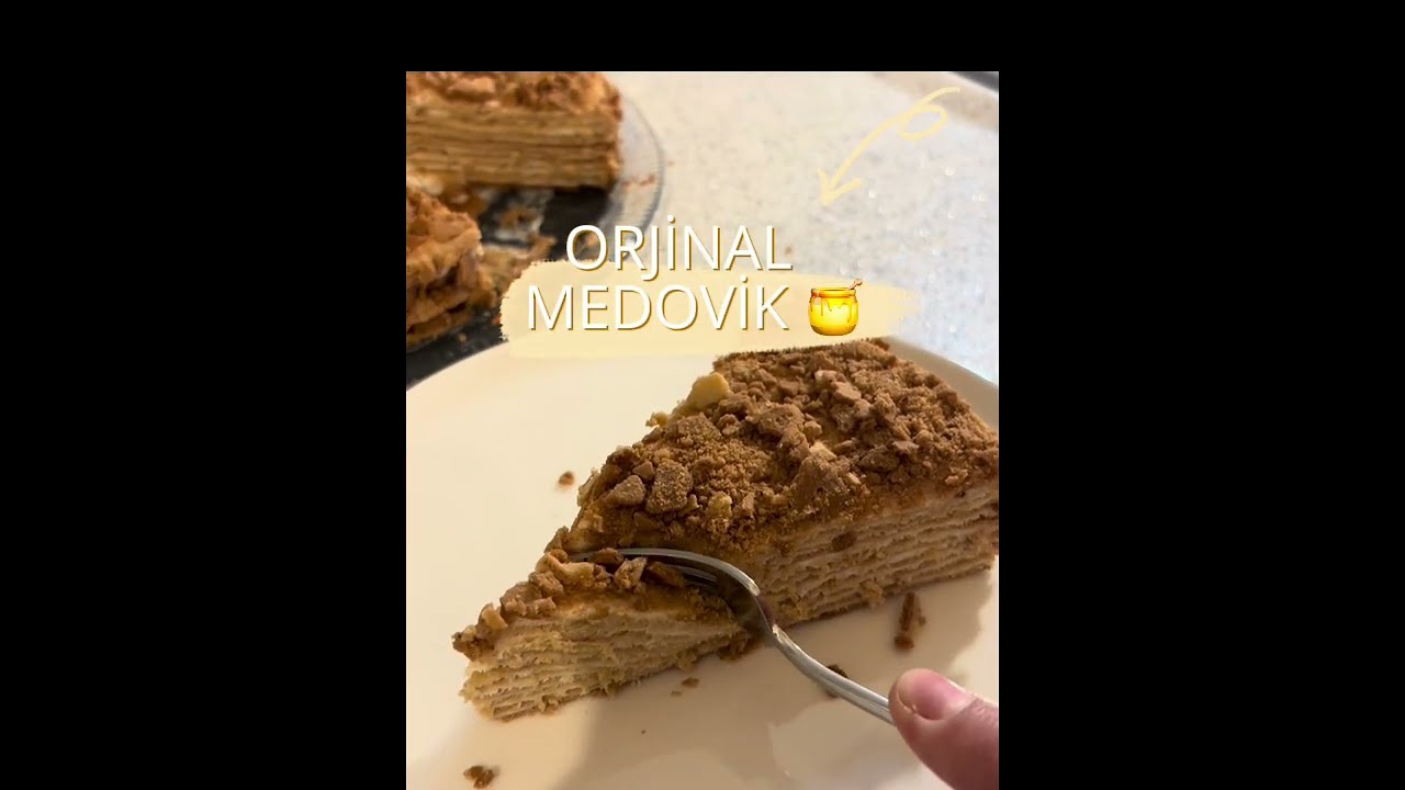 KAT KAT MEDOVİK PASTASI | ORİJİNAL HONEY CAKE TARİFİ 🍯