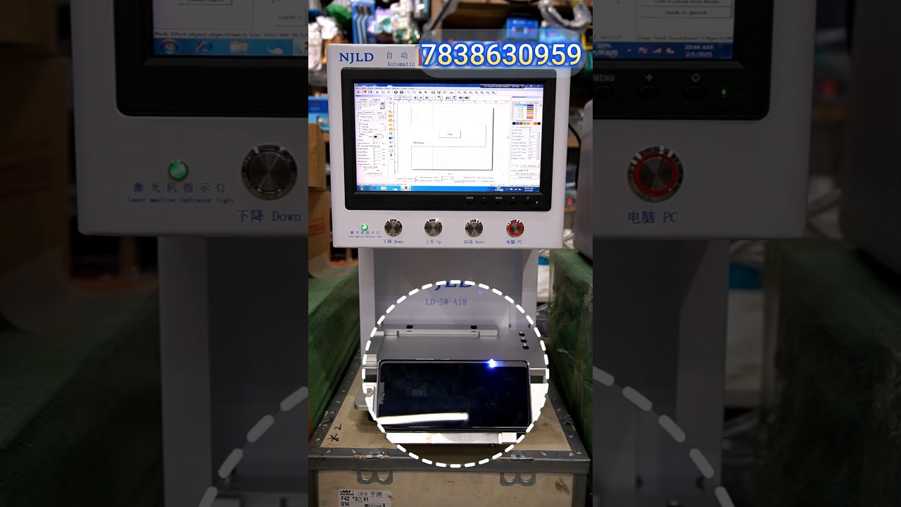 UV Cold Laser Separator for LCD Frame Bracket Removal | #shorts