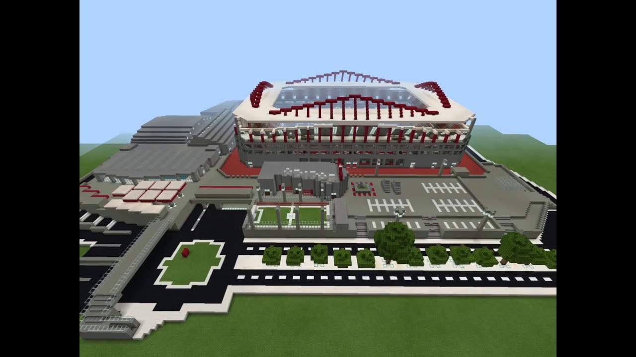 Minecraft-Estádio da Luz (Minecraft-SL Benfica's Stadium)