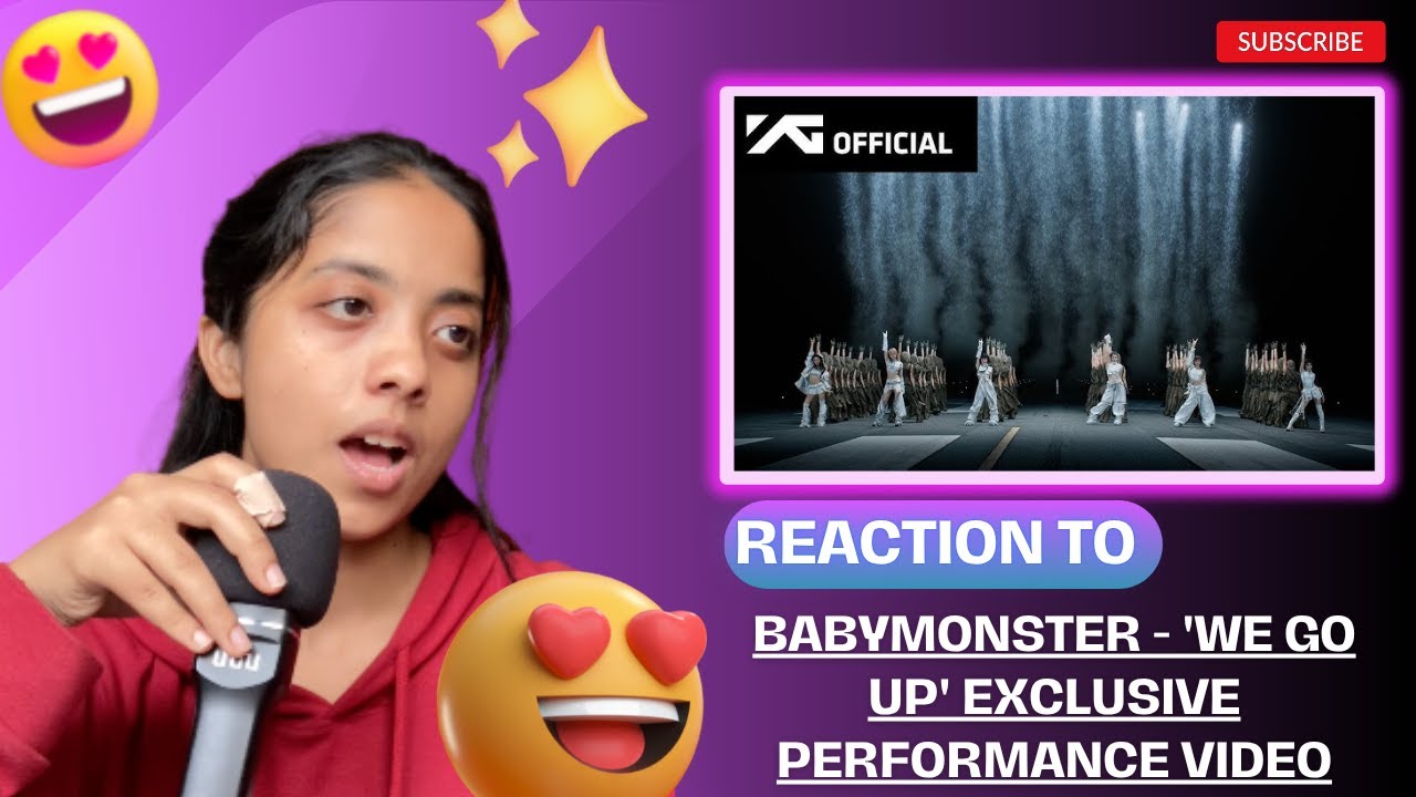 REACTING to BABYMONSTER - 'WE GO UP' EXCLUSIVE PERFORMANCE VIDEO