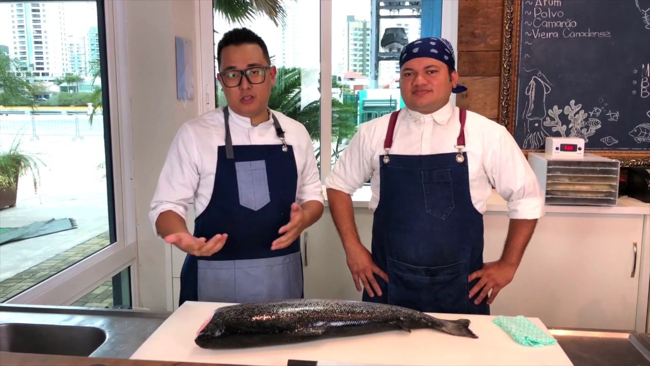 A MELHOR FORMA DE LIMPAR SALMÃO