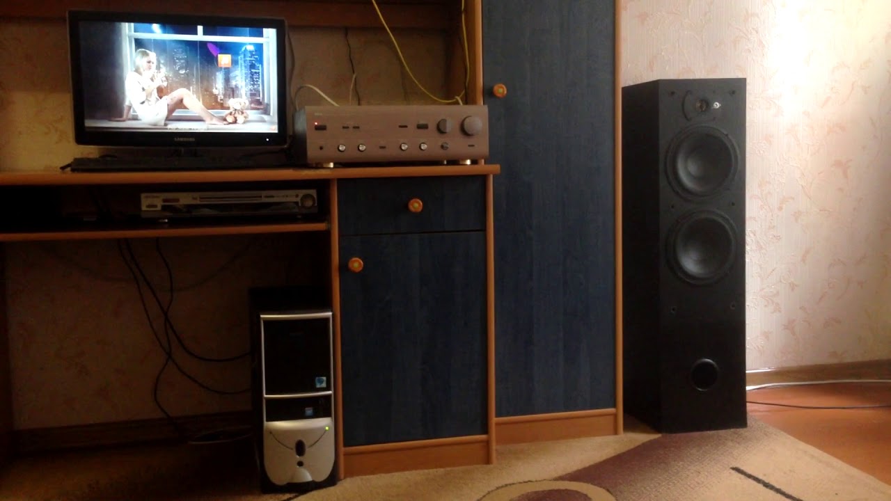 Акустика Dynalab SDA 2.8 & Yamaha AX-570