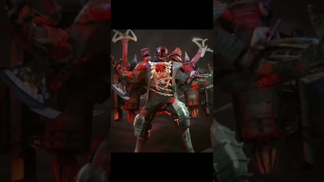 Zombie titan trio from skibidi toilet zombie universe 