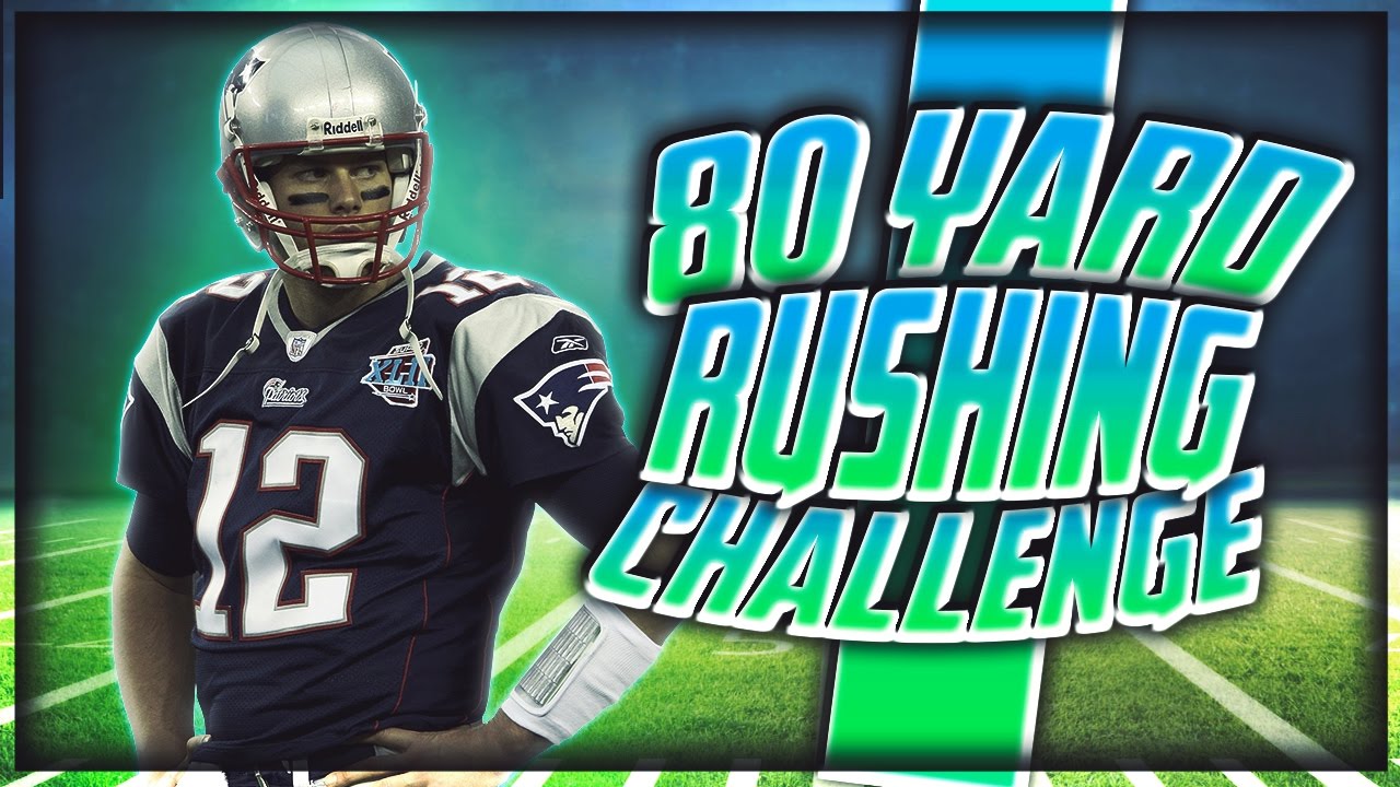 CAN TOM BRADY RUSH 80 YARDS for a TD?! Madden Mobile 17 INSANE CHALLENGE!