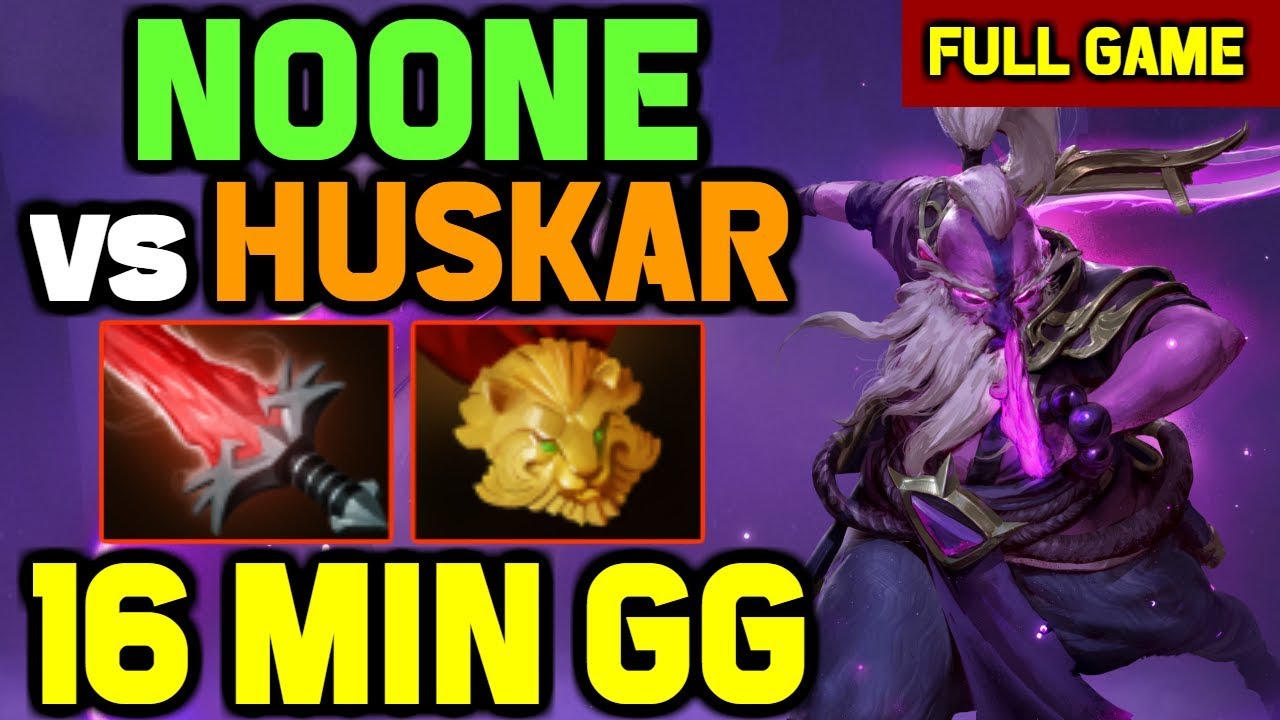 Noone PERFECT Void Spirit Game vs MID HUSKAR - 12/0/7