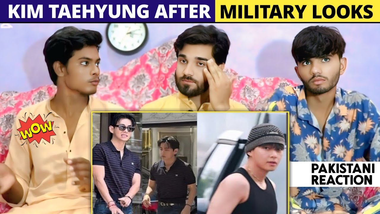 Kim Taehyung After Military Edits - Pakistani Reaction - Shan Rajpoot