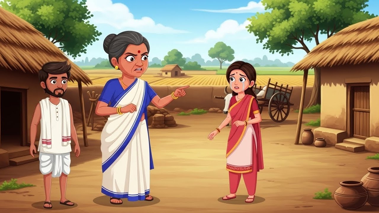 #cartoon Bahu or sas Draama Story ll