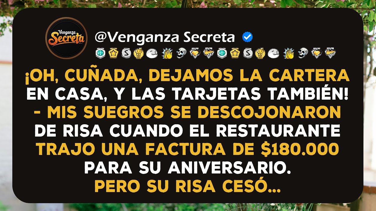 “¡Oh, cuñada, olvidamos nuestro bolso y nuestras tarjetas!” — Mis suegros se echaron a reír en la.