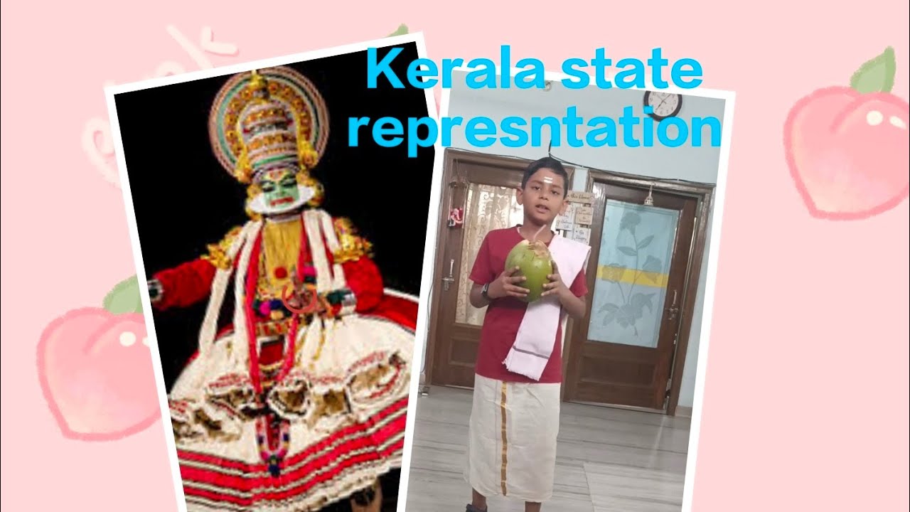 Kerala state representation | Indian culture and traditions | 7year old | Revisited my childhood