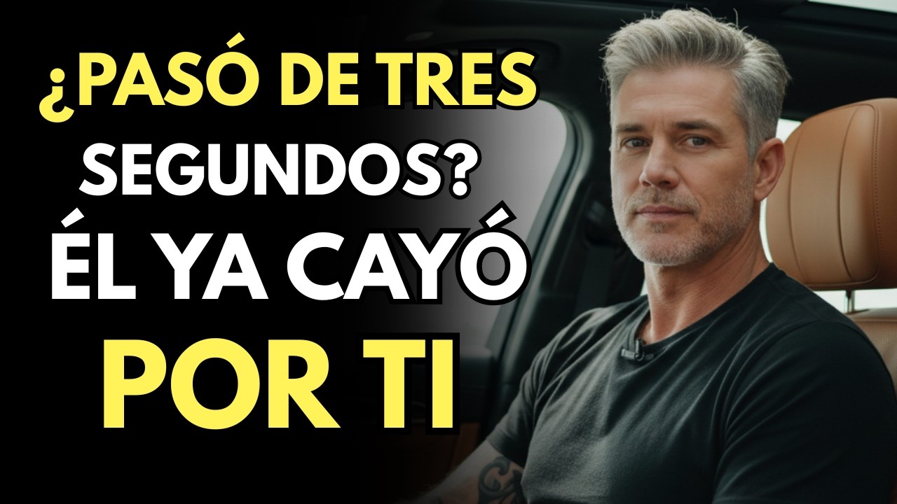 Si su mirada dura más de 3 segundos… ya está perdido por ti
