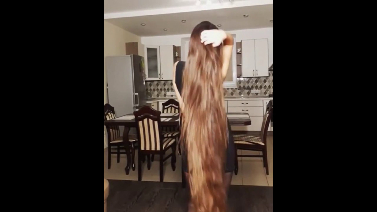 Long Beautiful Hair! & Bun Drop!