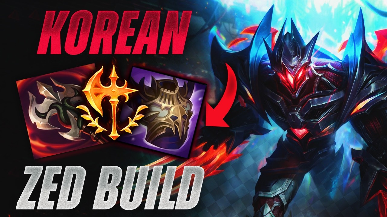 Rank 1 Zed Europe Tries The KOREAN BUILD? ( IT'S GOOD?)