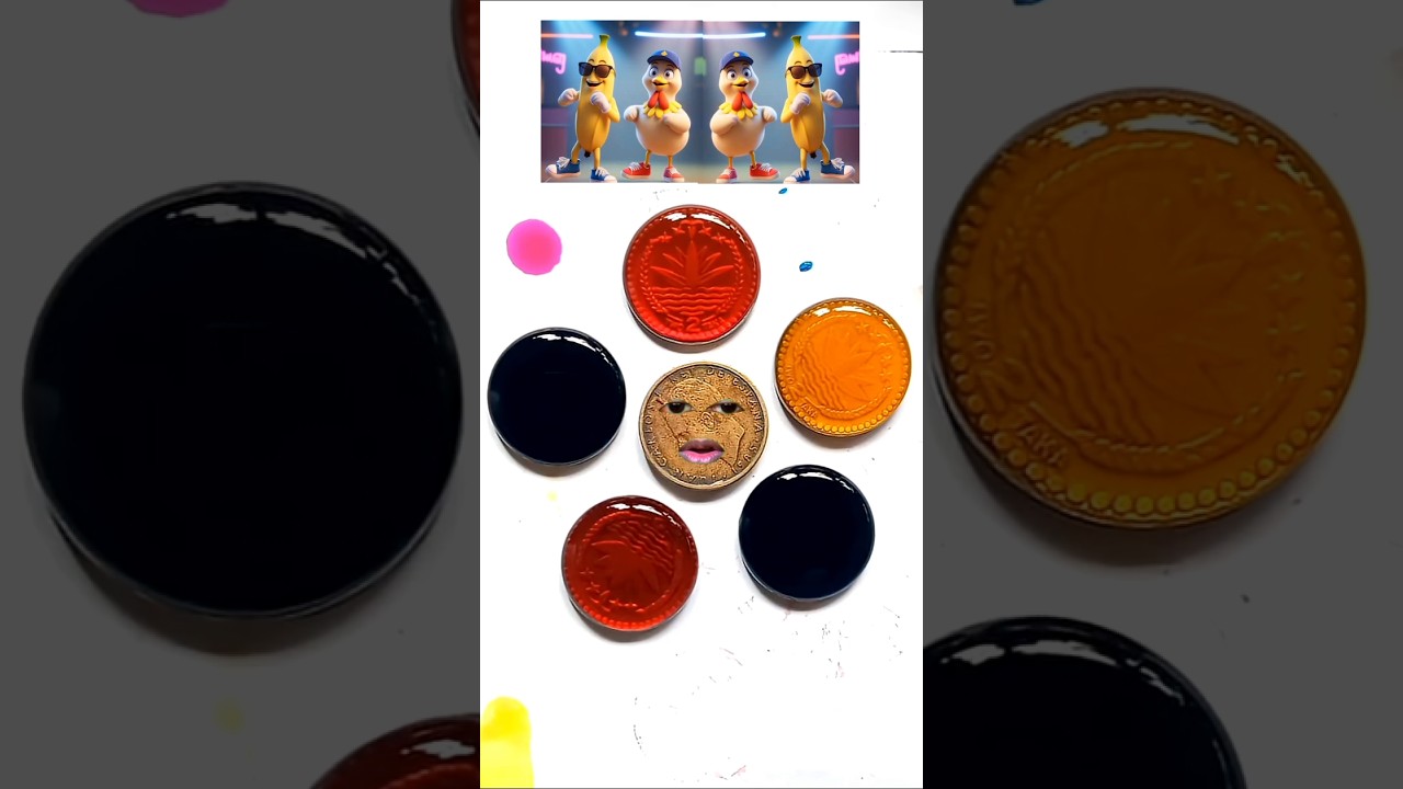 coin color mix video 🥵🤪🥵