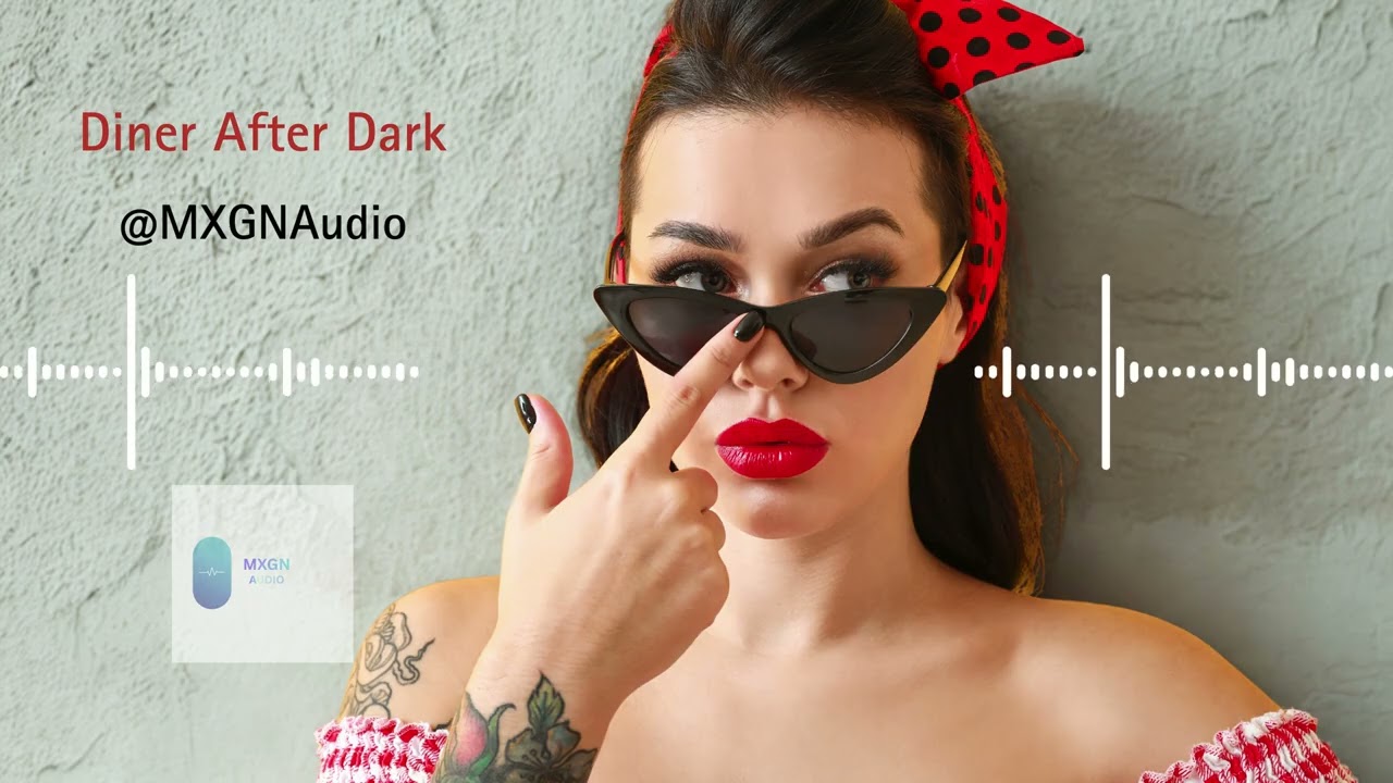 MXGN AUDIO - Diner After Dark | Retro Noir Deep House (Organ x Piano) | No Vocals