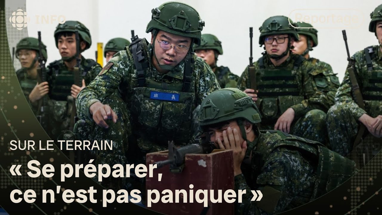 Ta&iuml;wan se pr&eacute;pare &agrave; un &eacute;ventuel conflit militaire avec la Chine