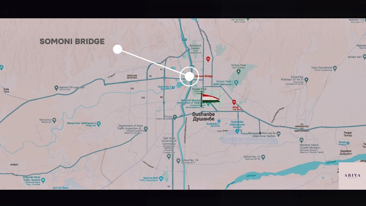 Tajikistan Somoni Bridge Installation