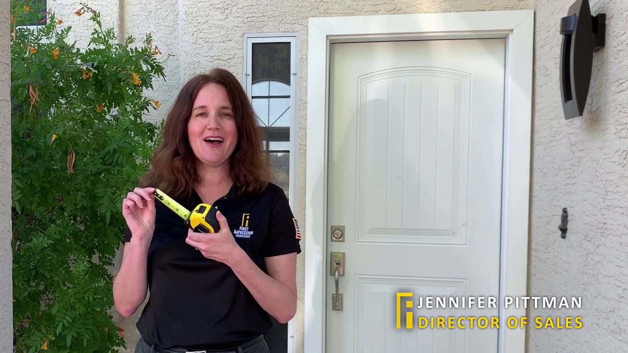 Measuring For Your Security Door by First Impression Ironworks Nationwide