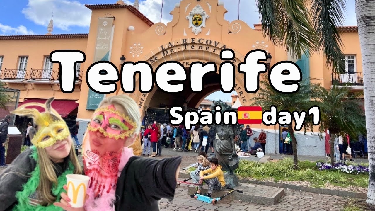 【🇪🇸Tenerife】カナリア諸島/テネリフェ島Vlog①