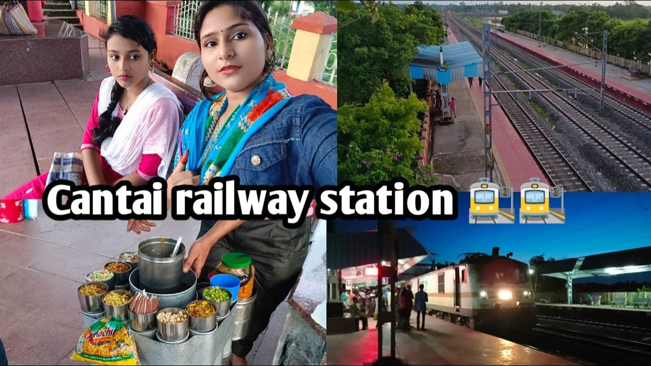 Contai Railway station vlog|| Contai Railway station india ||kanthi