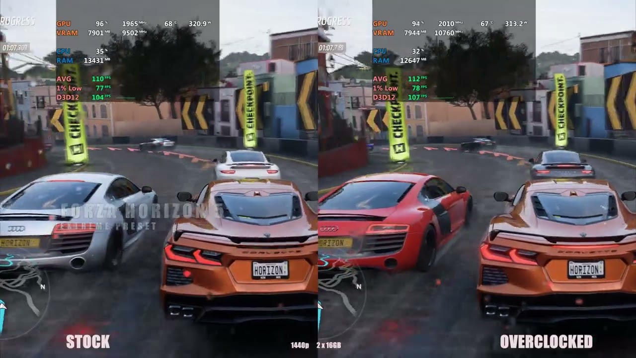 RTX 3080 Ti stock vs overclock