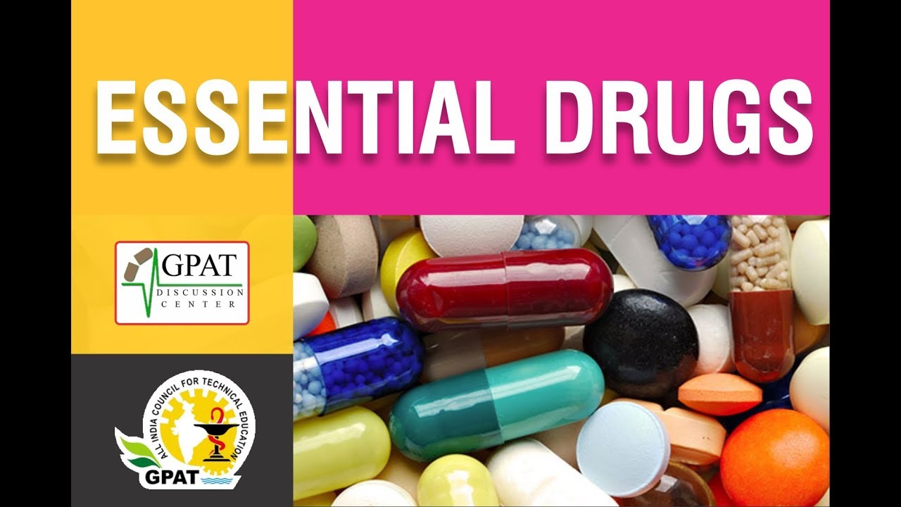 ESSENTIAL DRUGS BY TRICKS | PHARMACOLOGY | GPAT-2020