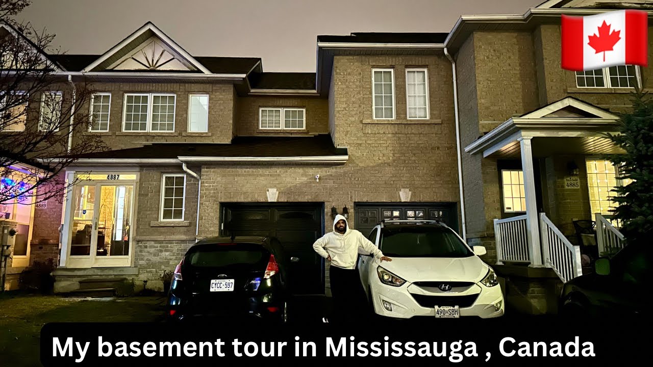 My basement tour in Canada 🇨🇦 || international student || full basement tour || utility, space||
