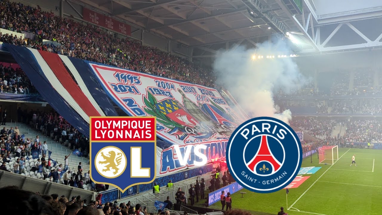 ⚪🔴LYON 1-2 PARIS SG🔴🔵 : Ambiance finale de la Coupe de France 2024 🥳🏆