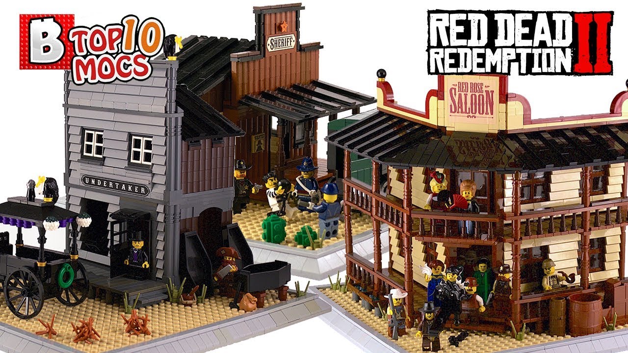 Howdy, PARTNER! Red Dead Redemption II in LEGO! | TOP 10 LEGO Creations (MOCs)
