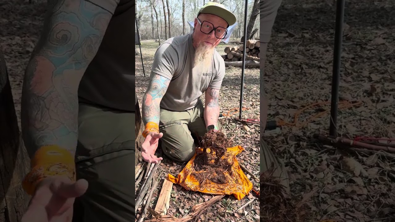 Otter Raft Bushcraft Bow Drill instructional 