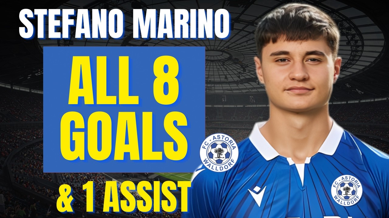 Stefano Marino - ALL 8 GOALS & ASSISTS FOR ASTORIA WALLDORF | Skills & Highlights
