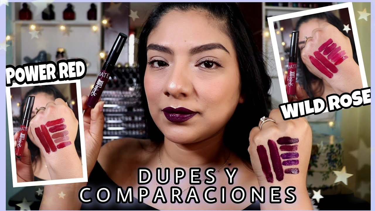 Encontré DUPES exactos! 🤯 Nuevos Studio Look WILD ROSE, POWER RED, BERRY STRONG | Comparaciones 💋