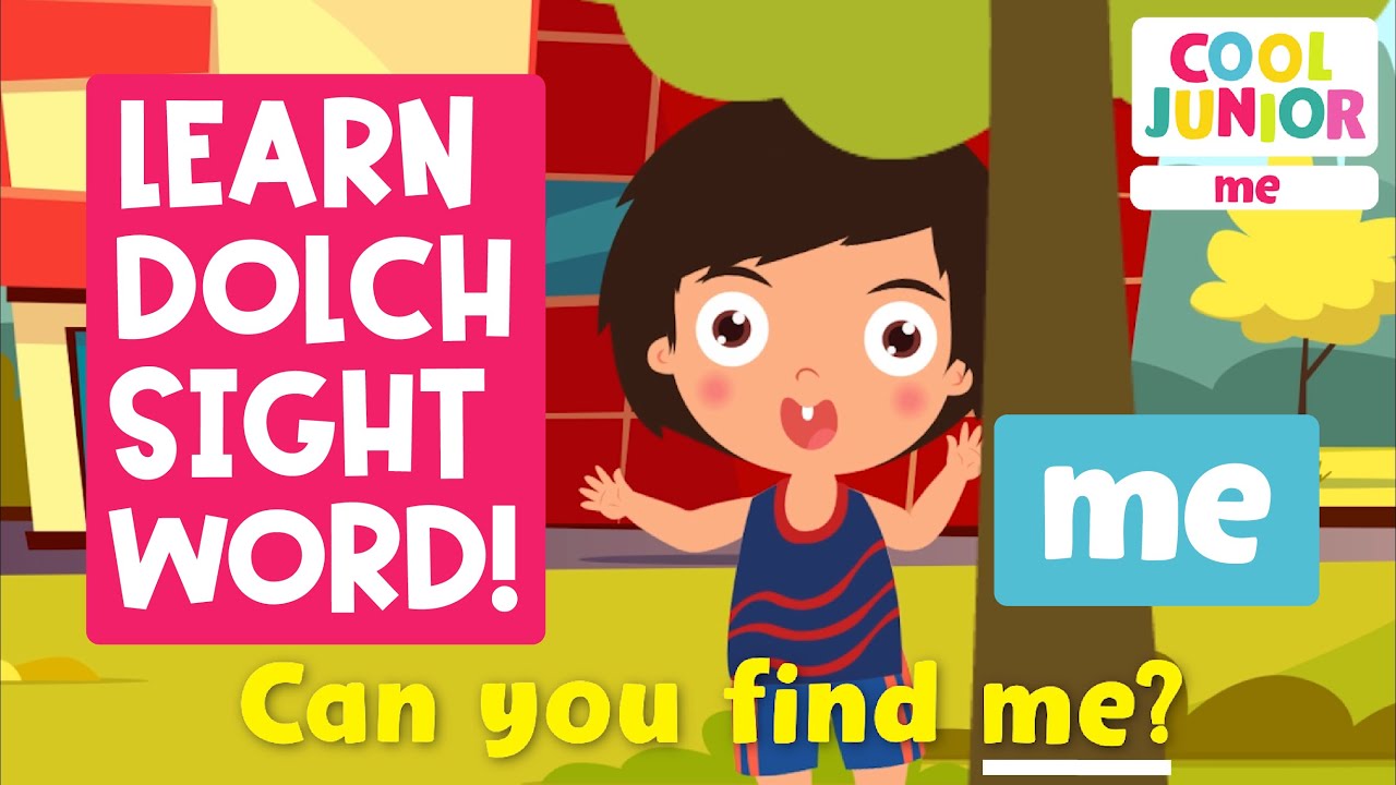 Phonics | Sight Words Songs! | Sight Word &ldquo;me&rdquo; (Level 1B-3) | by Cool Junior Phonics